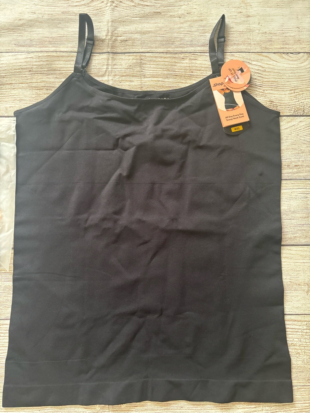 Shapermint All Day Every Day Scoop Neck Cami Shapewear Adjustable Strap 4XL NWT